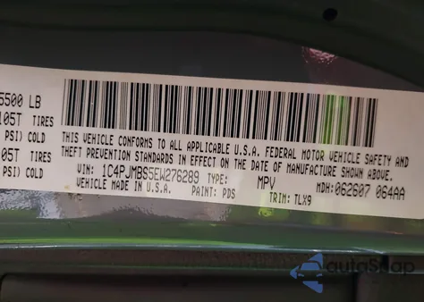 2014 Jeep Cherokee Trailhawk z USA, uszkodzony, nr VIN 1C4PJMBS5EW276289